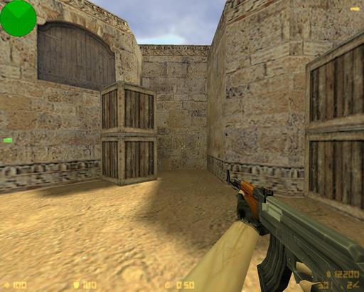 Half-Life: Counter-Strike - Исследуем карту de_dust2