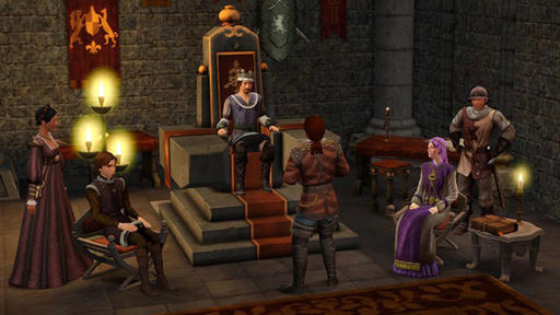 Sims Medieval, The - Конкурс «Я - Король». Утреннее воспоминание.