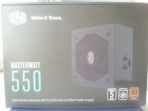 Игровое железо - Cooler Master — блок питания MasterWatt 550 